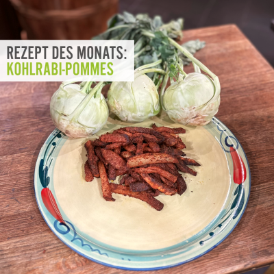 Rezept Kohlrabi Pommes